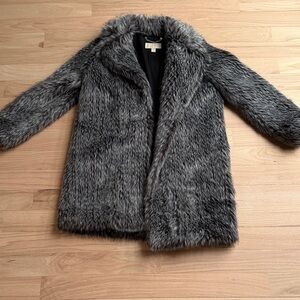 Michael Kors Gray Teddy Jacket
